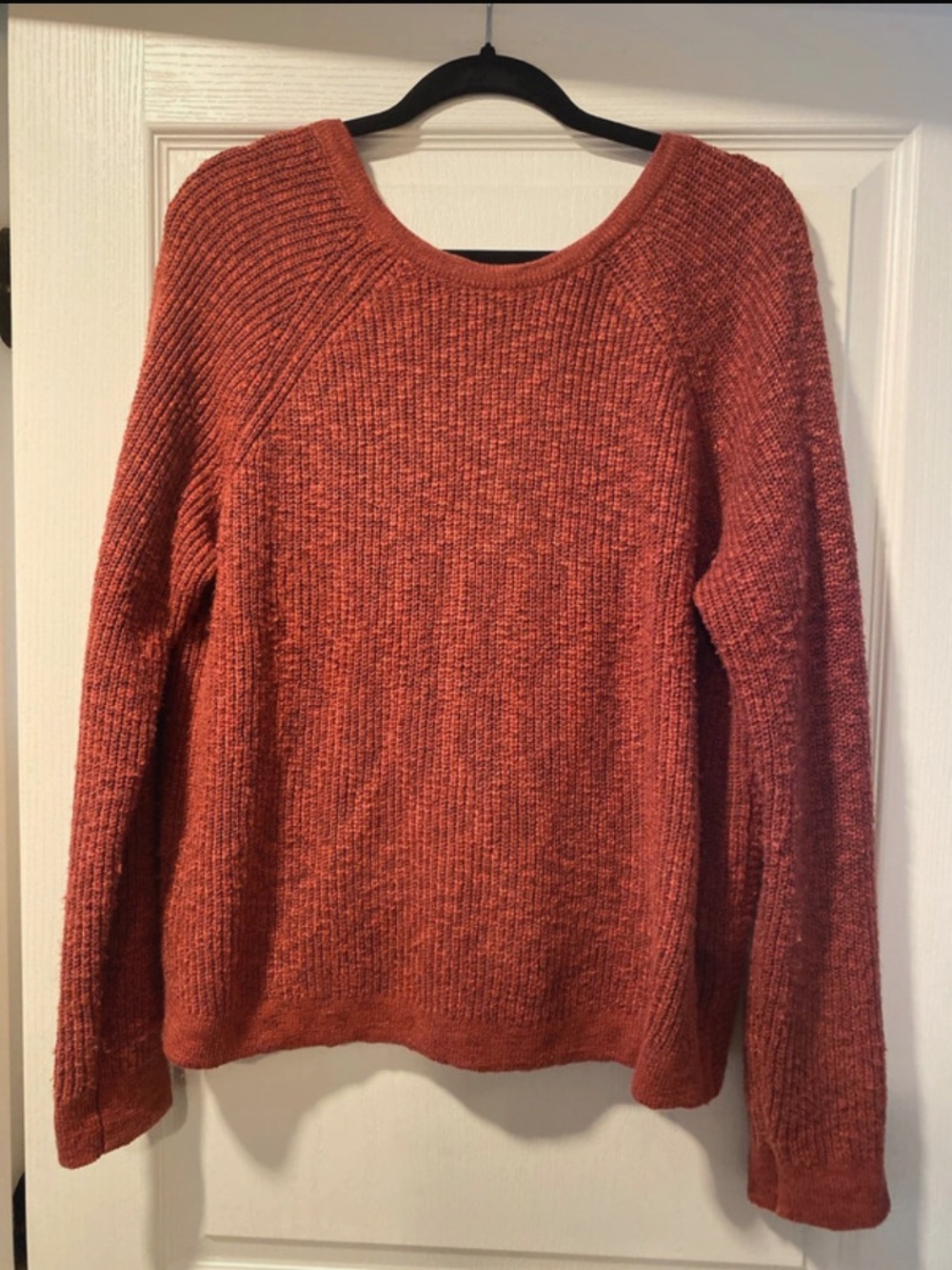 Aerie M Terracotta Reversible Sweater